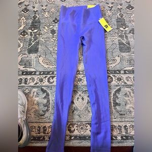NWT all in motion high rise purple ribbed leggings